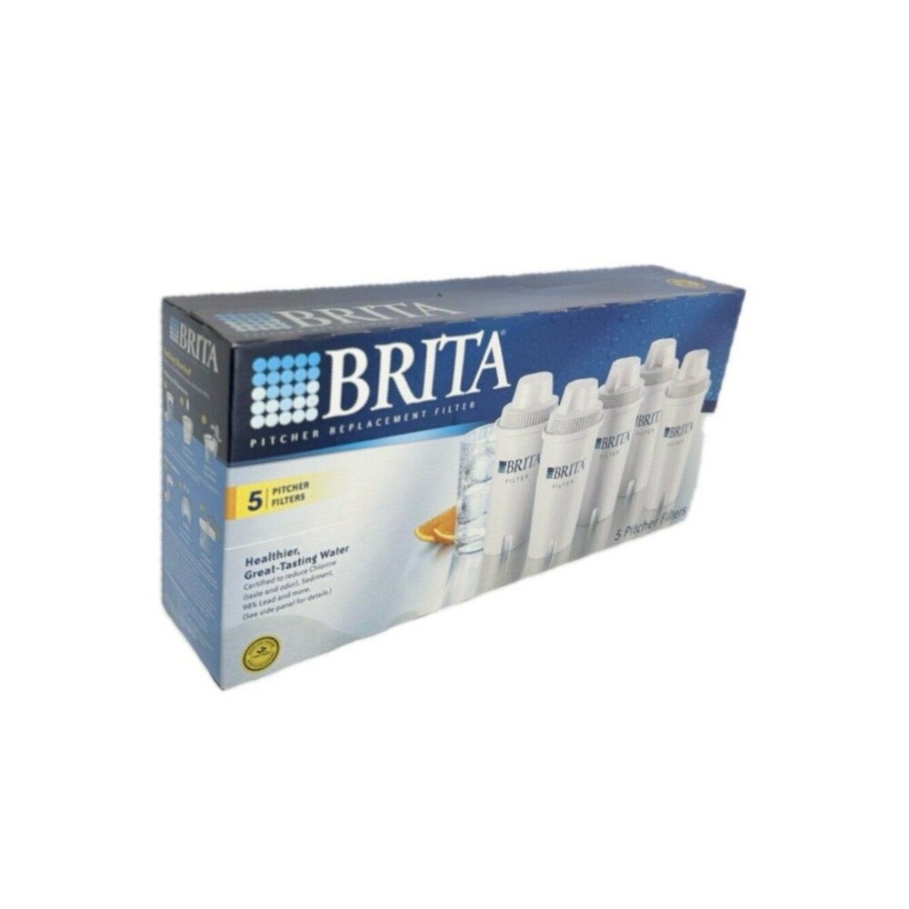 New Brita Pitcher Replacement Filters 5-Pack – Brand New - Sealed